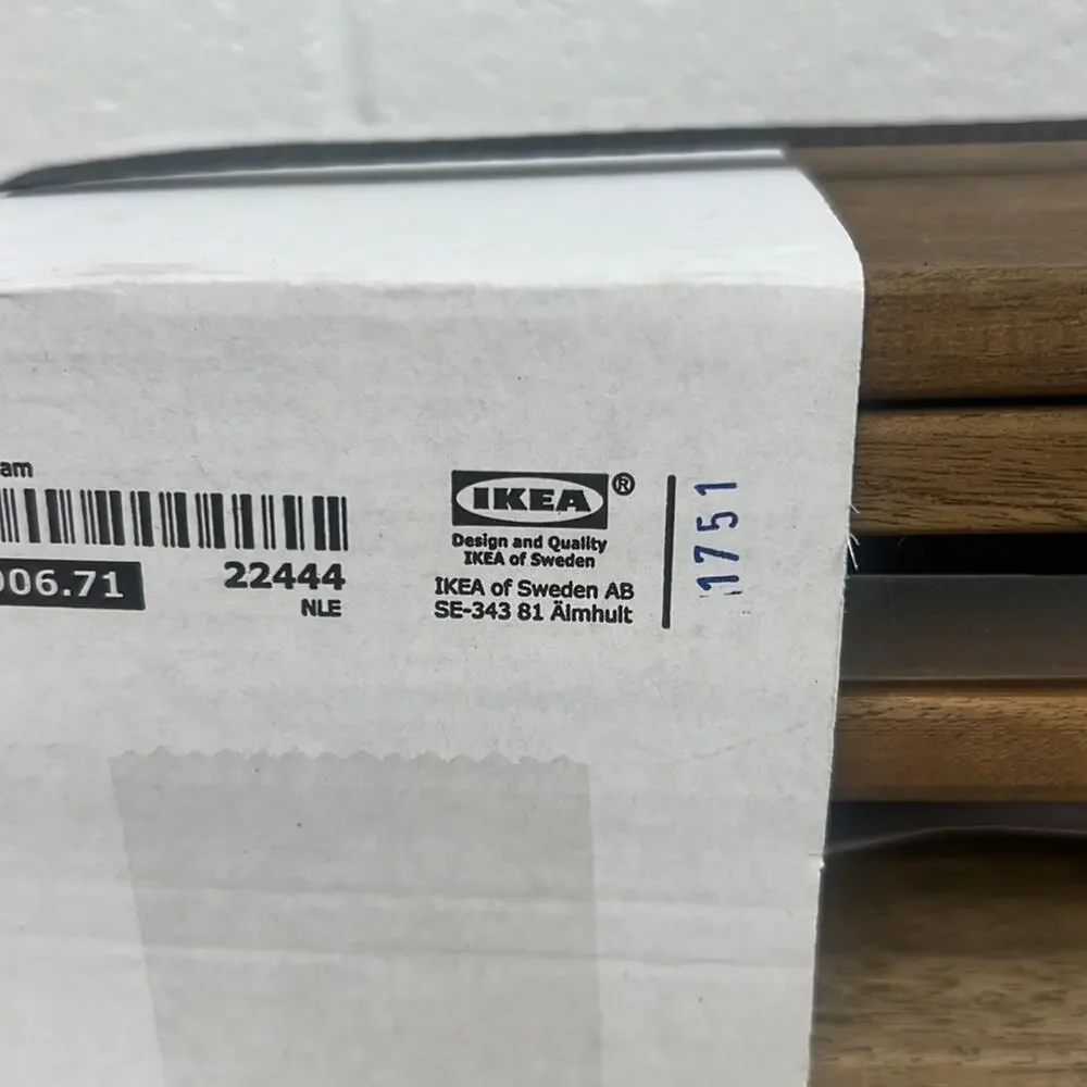 NIB IKEA Furniture & Home Living Wooden Flower Plank Box Arcadia Outdoor